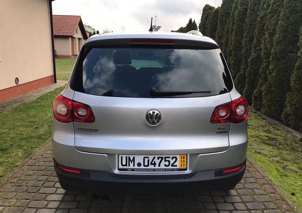 Volkswagen Tiguan cena 28900 przebieg: 189000, rok produkcji 2010 z Szczecin małe 137